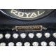 Antigua Máquina de Escribir Royal 10 en Perfecto Estado de origen Americano de los Años 1930.