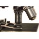 Estupendo microscopio antiguo de la marca Bausch & Lamp, completo con su estuche original, de los años 1950.