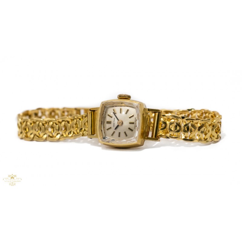 Monumental Juramento colegio Precioso reloj de pulsera, de oro 18K de la marca Certina suizo