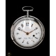 Impresionante reloj Catalino de cuerda manual de origen ingles de los años 1840.